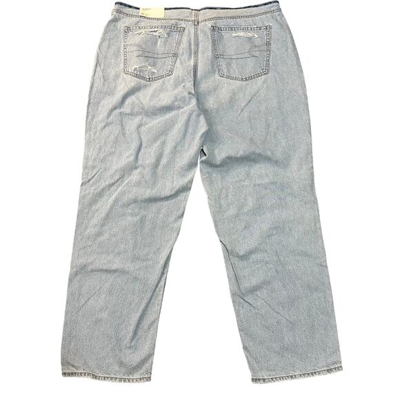 AMERICAN EAGLE Women's Low-Rise '90s Straight Jean Size 20 In Cool Classic - Picture 5 of 13